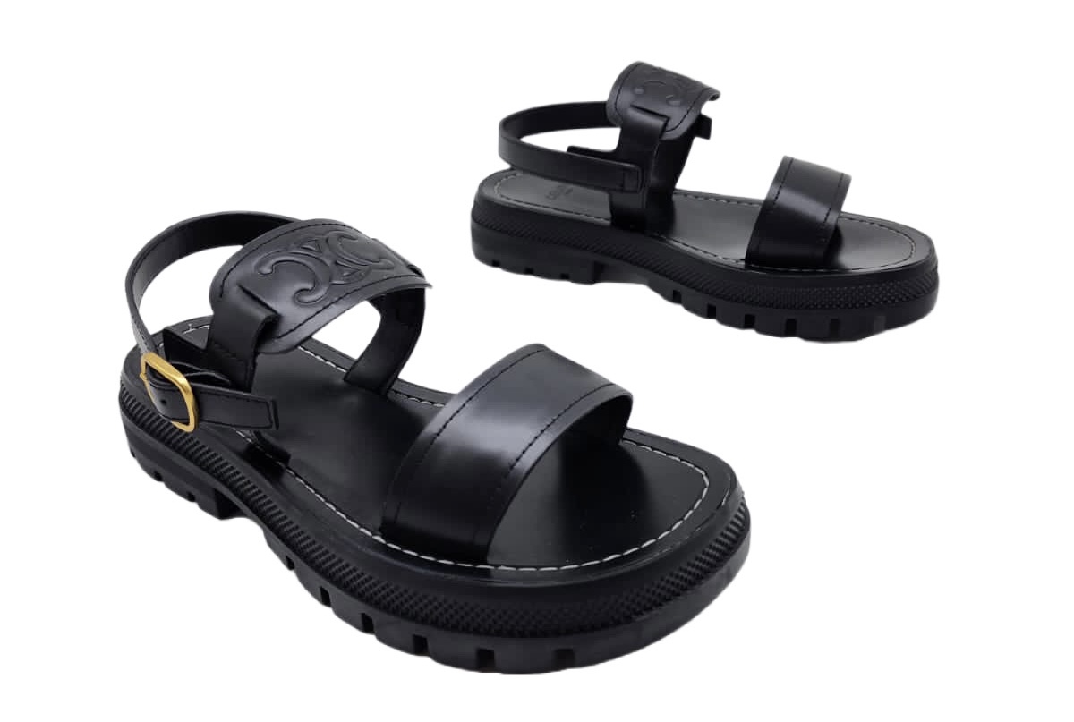 sandali-celine-clea-triomphe-sandal-chernye_f10321830