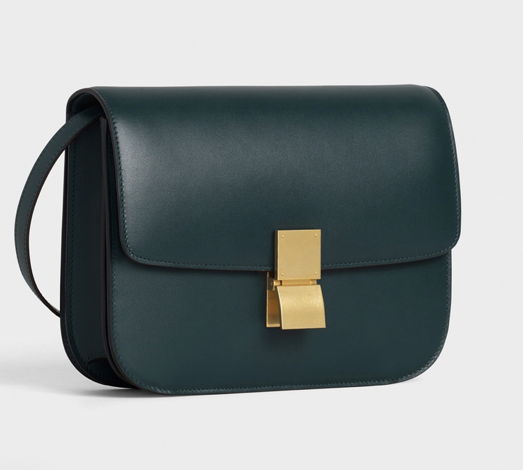 sumka-celine-teen-classic-bag-in-box-temno-zelenaya1_n1089680