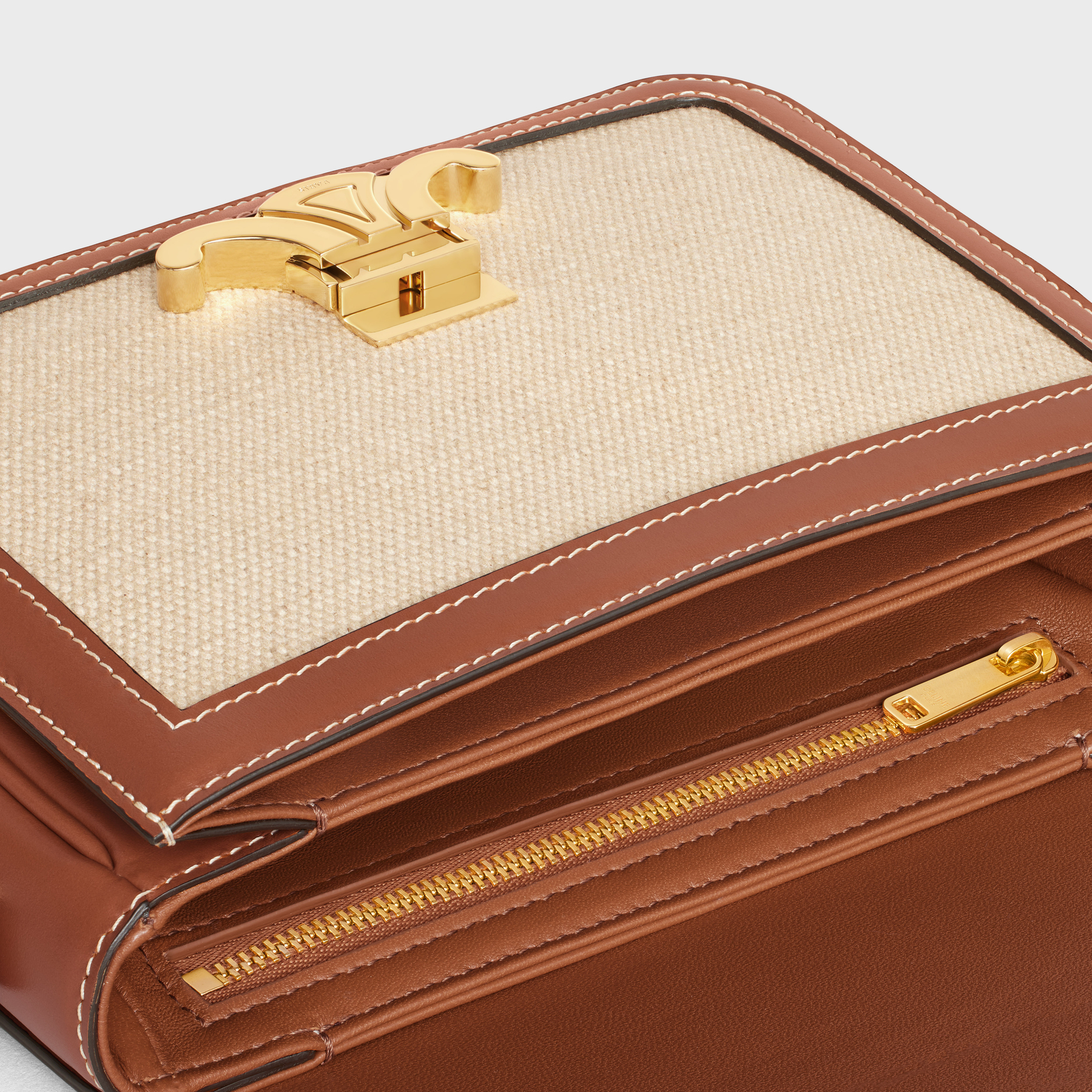 Сумка-Celine-Mini-Classique-Triomphe-Коричнево-бежевая3_N10385490-1.jpeg