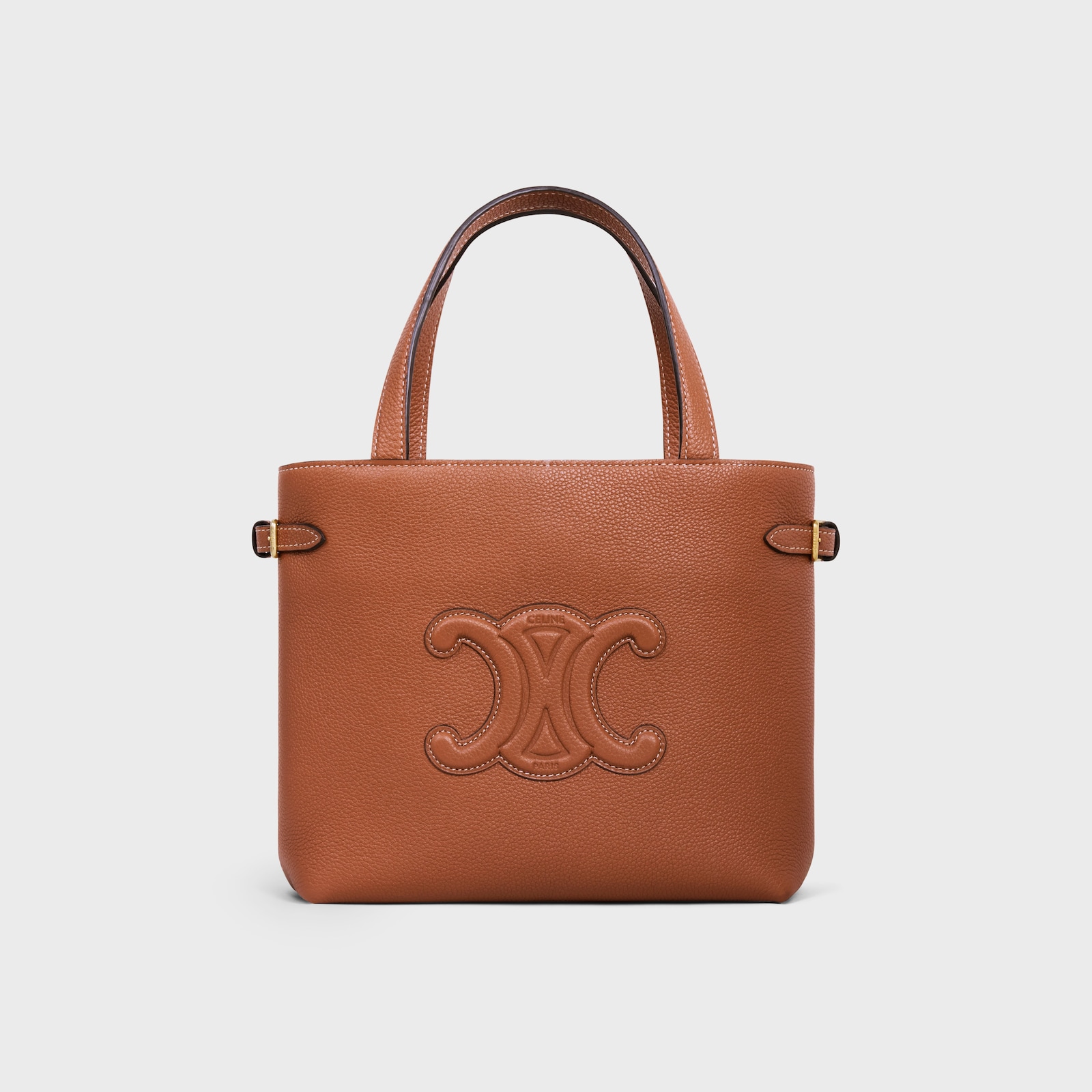 Сумка-Celine-Mini-Cabas-Anais-Cuir-Triomphe-Коричневая4_N10438580-1.jpeg
